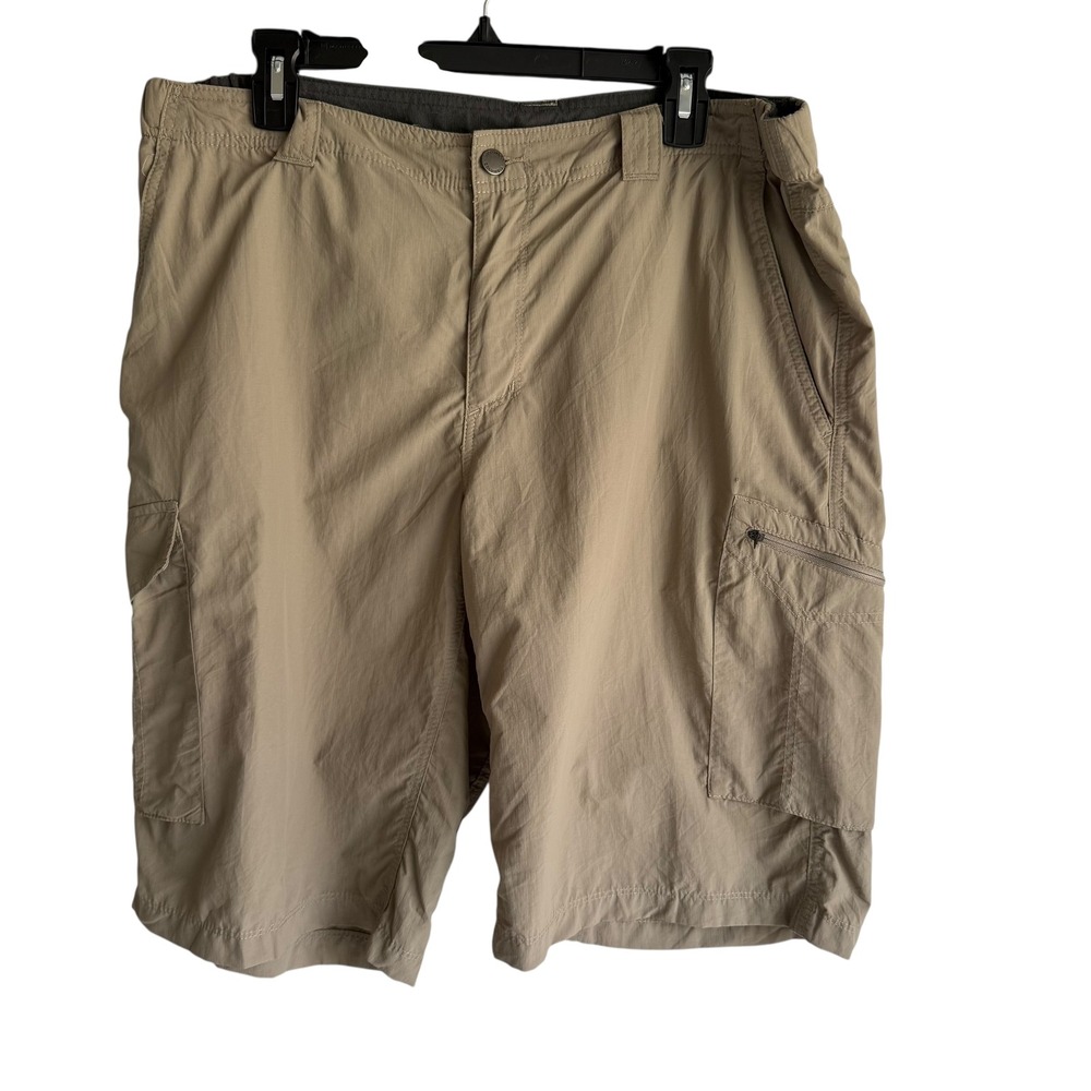 COLUMBIA Tan Silver Ridge Mens‎ Outdoor Cargo Shorts, 38